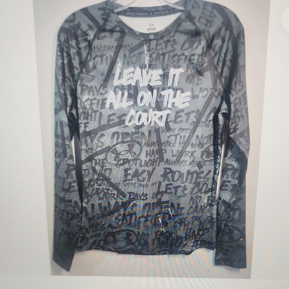 UNDER ARMOUR HEATGEAR ALTER EGO COMPRESSION L/S TOP WOMENS XL - Picture 1 of 4